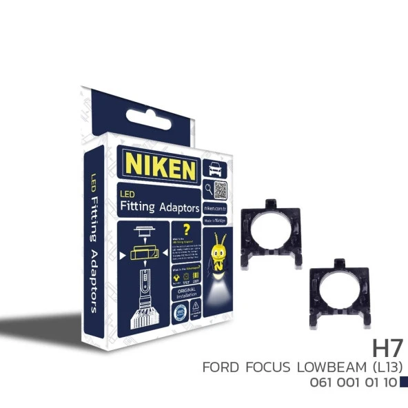 Niken Led Far Montaj Adaptörü H7 Ford Focus Low Beam ürün görseli 1