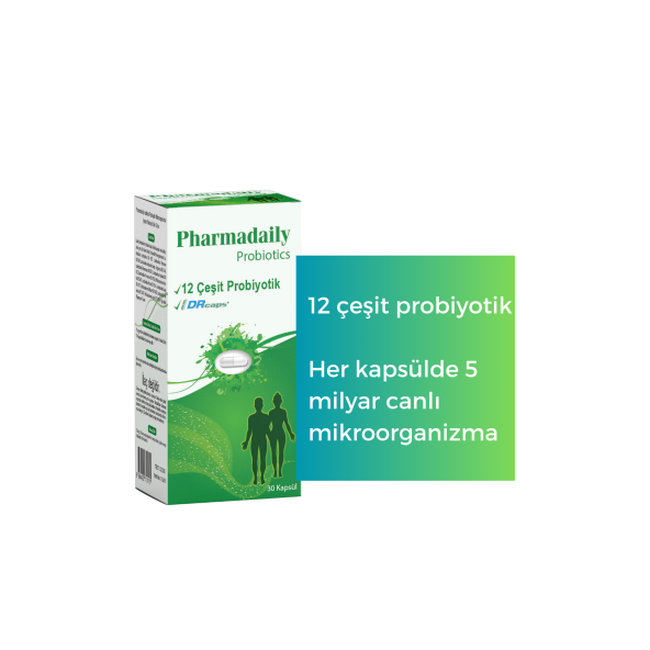 Pharmadaily Probiotics Probiotic Complex (12 Çeşit Probiyotik) ürün görseli 1