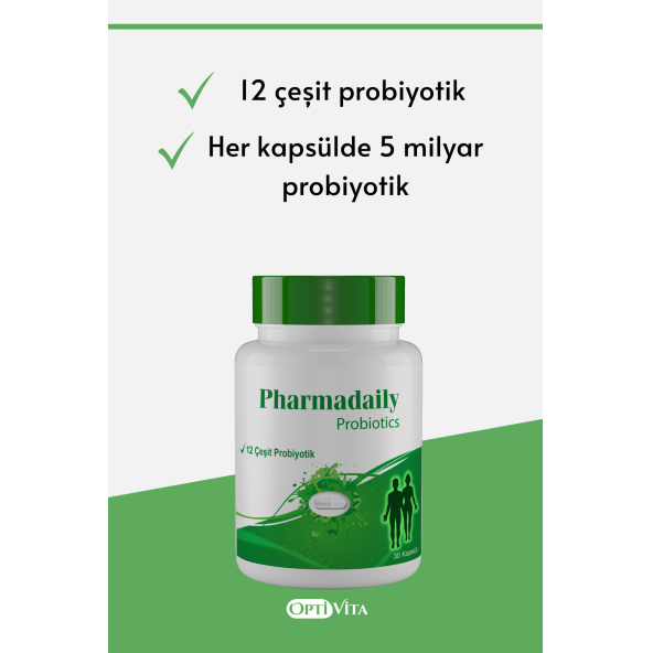 Pharmadaily Probiotics Probiotic Complex (12 Çeşit Probiyotik) - Resim 2