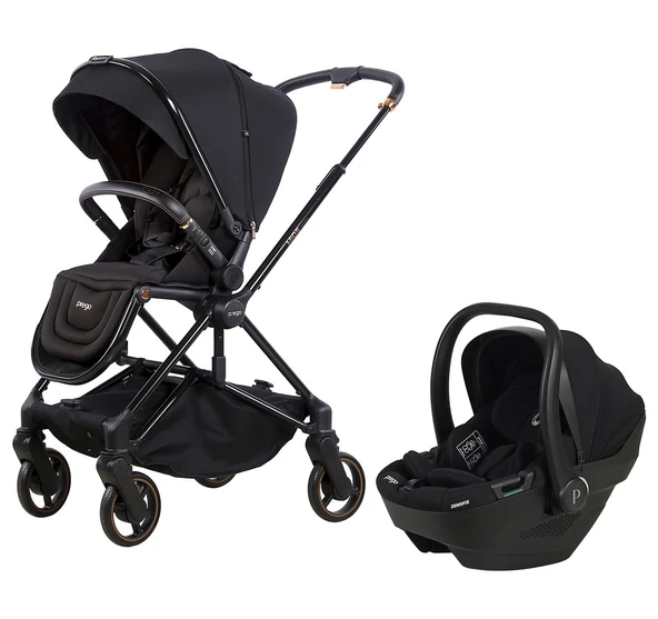Prego Mios Premium I-Size Travel Sistem Bebek Arabası / Siyah ürün görseli 1