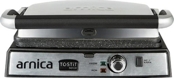 Arnica Tostit Maxi GH26240 Tost Makinesi - Inox ürün görseli 1