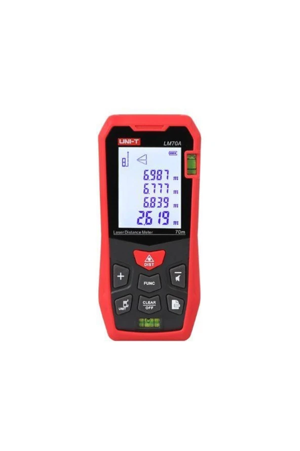 UNİ-T Lazer Mesafe Ölçer LM70A 70 Metre ürün görseli 1