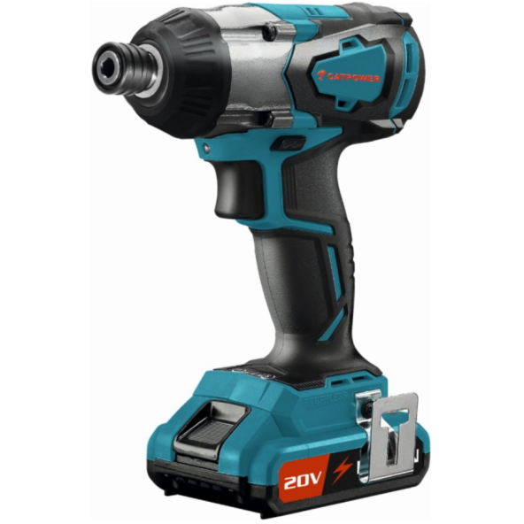Catpower 4122 20V 2 Ah Li-İon Çift Akülü Kömürsüz Darbeli Matkap Vidalama - Cat4122 ürün görseli 1