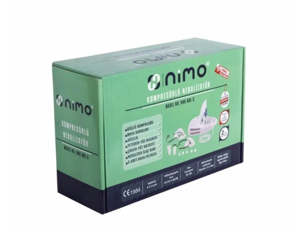 Nimo Kompresörlü Nebulizatör HNK-NBL-S ürün görseli 1