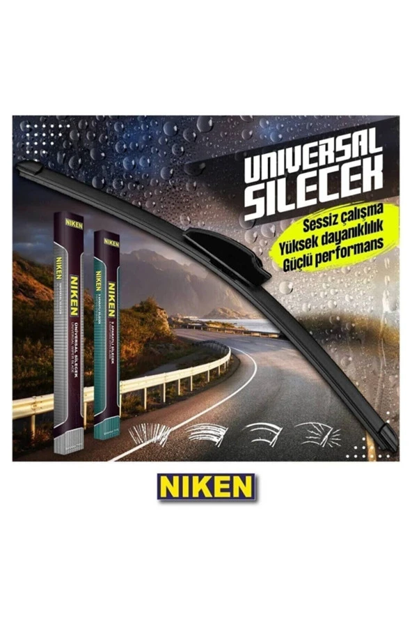 Niken Yeni Seri Ssangyong Actyon Silecek Takımı (Eki.2005-Ara.2017) Muz Tip Silecek Aparatlı ürün görseli 1