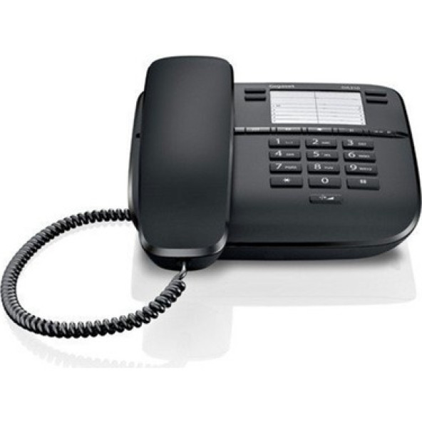 Gigaset DA310 Masaüstü Telefon SİYAH ürün görseli 1