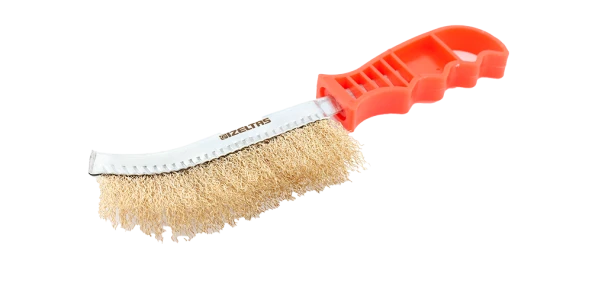 İzeltaş Kıvrık Uçlu Fırça Plastik Saplı 270 mm ürün görseli 1