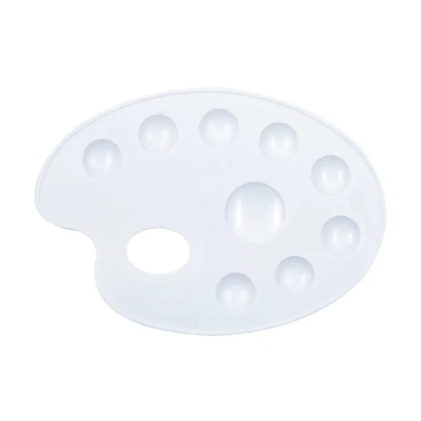 YILDIZLAR 138 OVAL GODELİ BÜYÜK BOY RESİM PALETİ ürün görseli 1