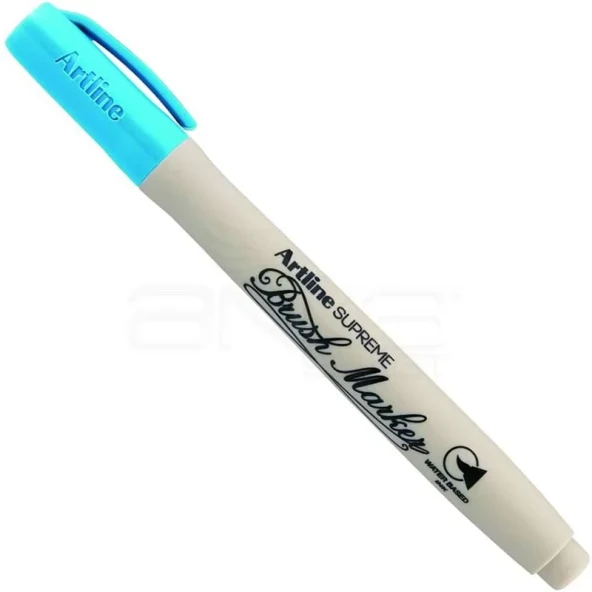 Artline Supreme Brush Marker Fırça Uçlu Kalem Light Blue ürün görseli 1