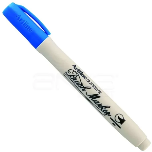 Artline Supreme Brush Marker Fırça Uçlu Kalem Blue ürün görseli 1