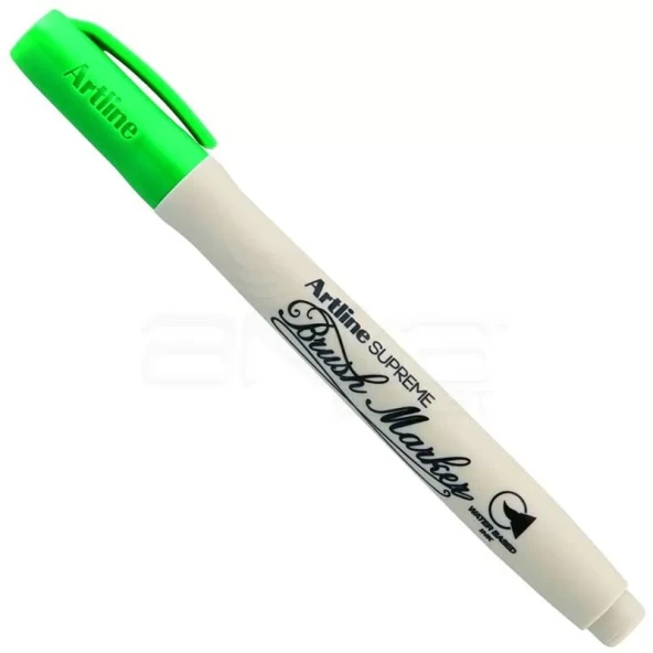 Artline Supreme Brush Marker Fırça Uçlu Kalem Green ürün görseli 1