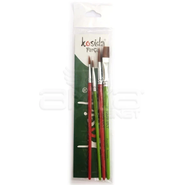 Kosida Fırça Seti Kod:KF89/4-SET - Resim 2