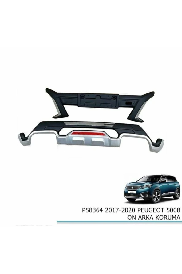 Peugeot 5008 Ön Arka Koruma 2017-2020 Arası ürün görseli 1