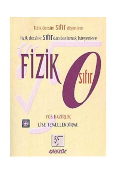 Karekök Fizik Sıfır Fizik Dersim Sıfır Diyenlere ürün görseli 1