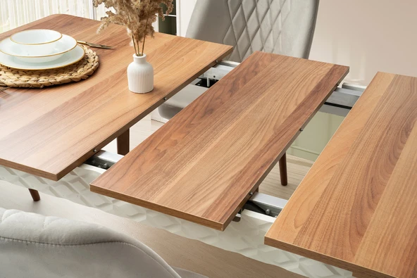 ÇINAR YEMEK MASASI+6 SANDALYE - Resim 3