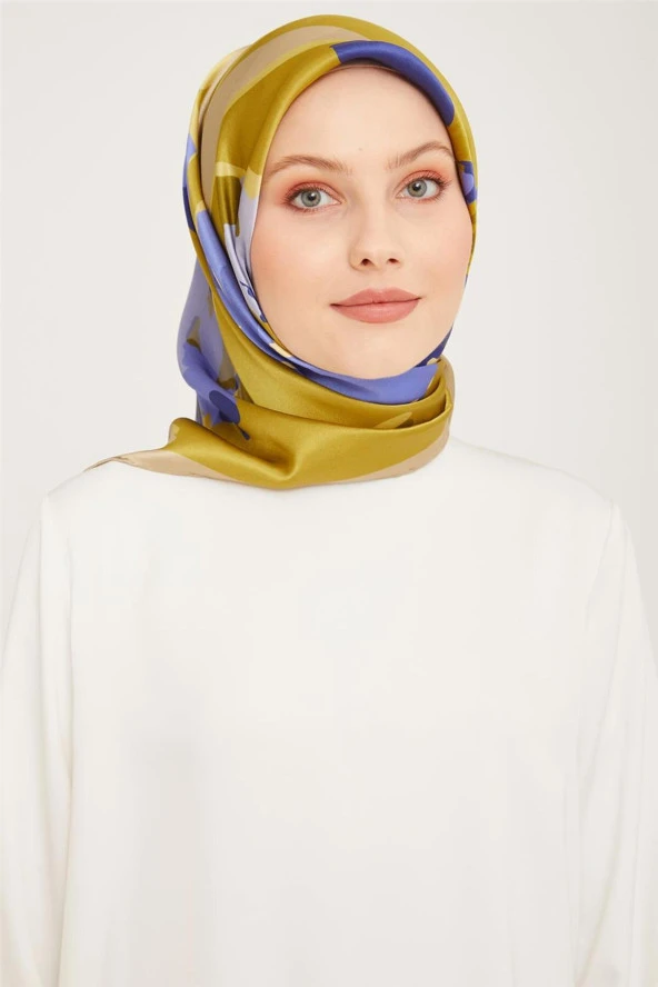 Armine 90x90 Sura İpek Eşarp 23Ka9042 02 ürün görseli 1