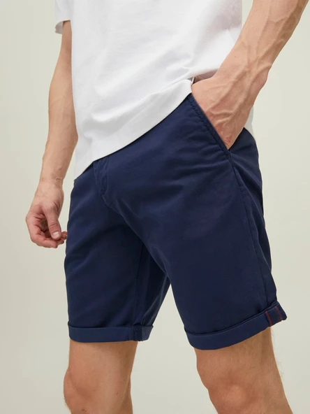 JACK JONES Erkek Chino Şort 12165604 - Resim 9