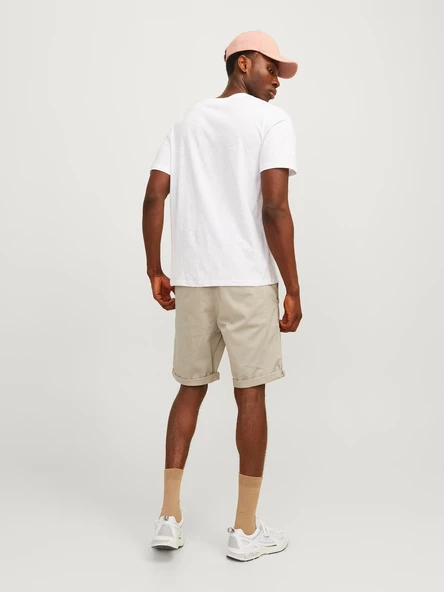 JACK JONES Erkek Chino Şort 12165604 - Resim 2