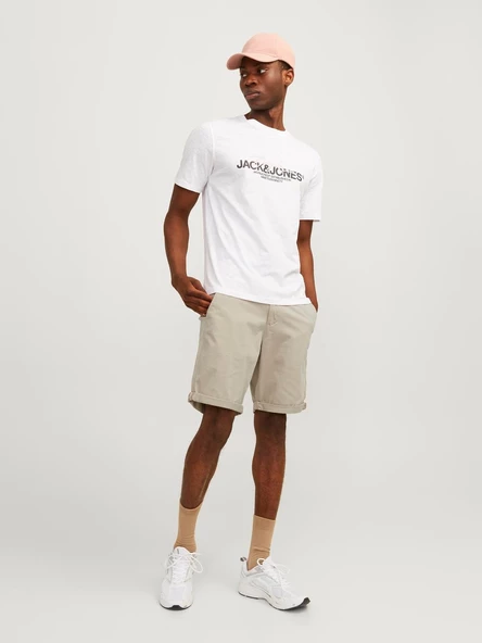 JACK JONES Erkek Chino Şort 12165604 - Resim 3