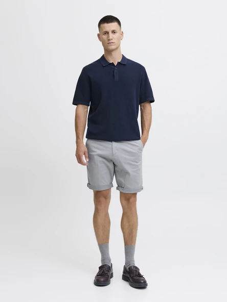 JACK JONES Erkek Chino Şort 12165604 - Resim 4