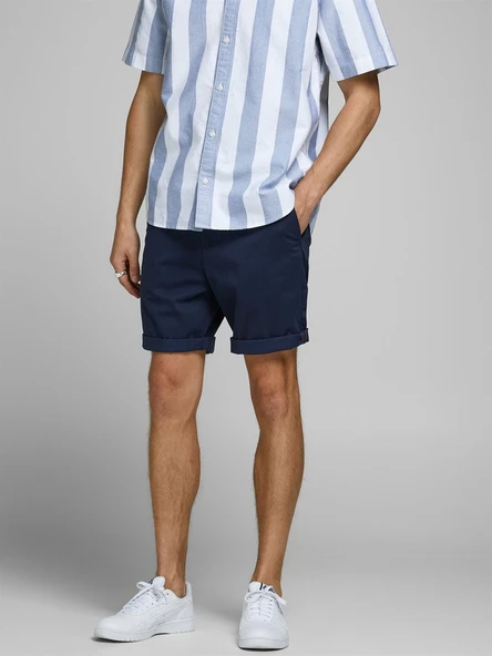 JACK JONES Erkek Chino Şort 12165604 - Resim 8