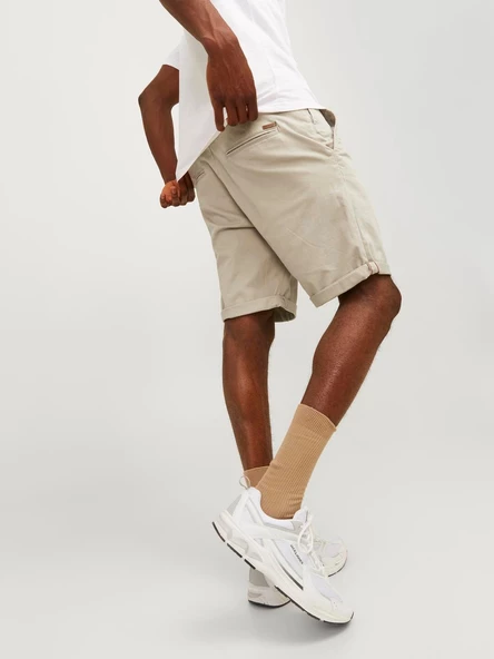 JACK JONES Erkek Chino Şort 12165604 - Resim 6