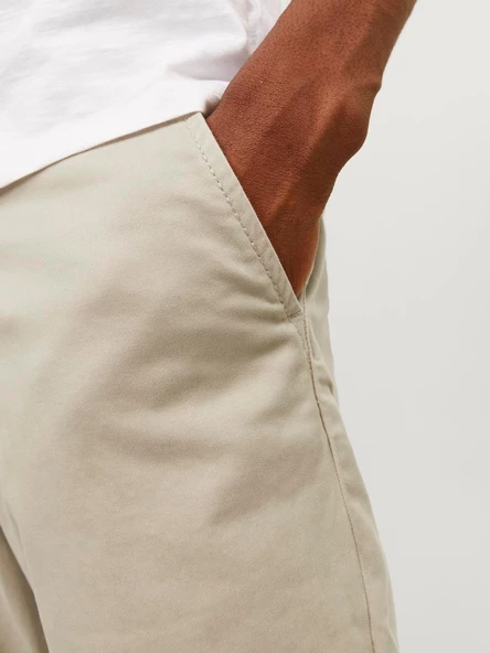 JACK JONES Erkek Chino Şort 12165604 - Resim 5