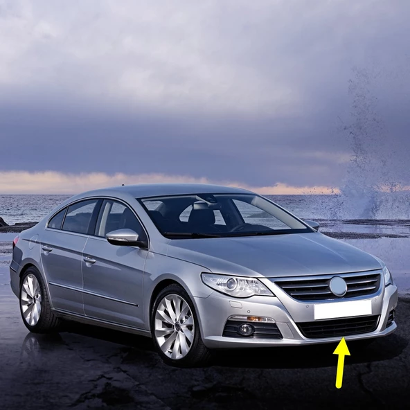 VW Passat CC 2009-2012 Ön Tampon Orta Izgara 3C8853677 ürün görseli 1