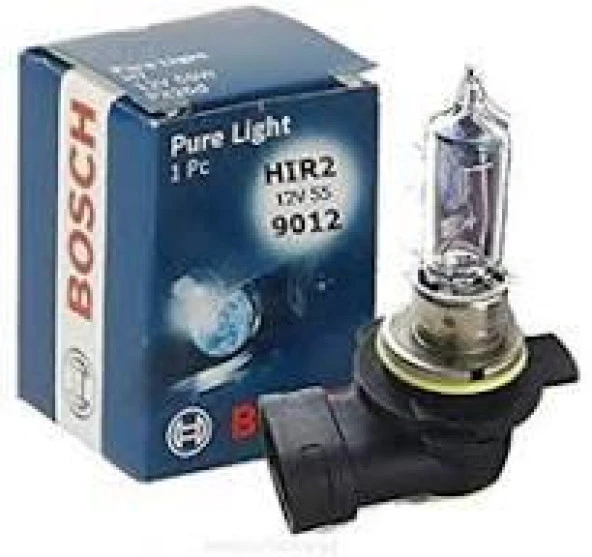 FAR AMPULÜ PURELIGHT 12V HIR2 (9012) 55W PX22D OPEL İNSİGNİA HIR2 Bosch 9012 SOKETLİ ürün görseli 1