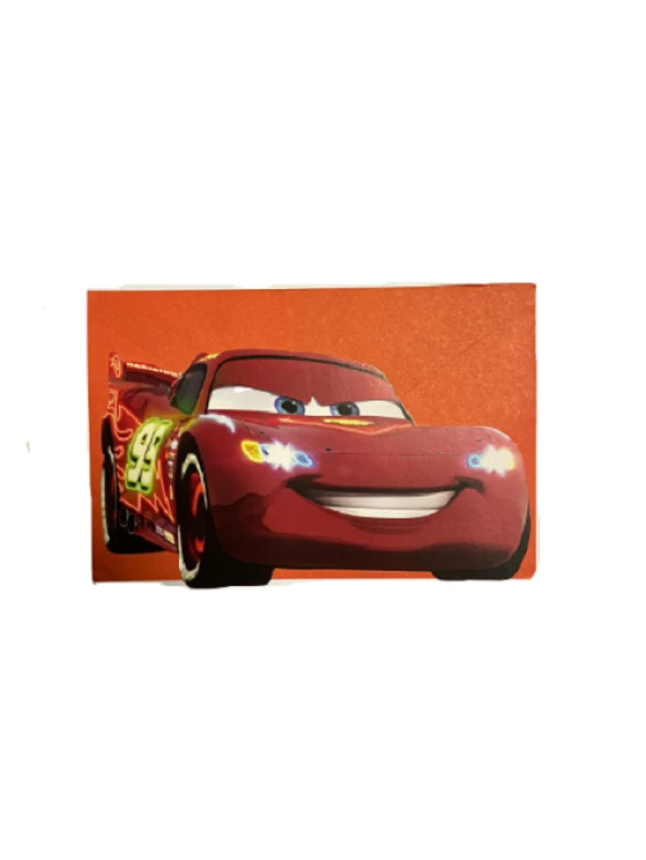CARS FORMULA DAVETİYE 6'LI ürün görseli 1