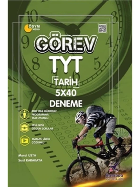ARMADA YKS GÖREV TYT TARİH DENEME 5X40 VİDEO ÇÖZÜMLÜ *YENİ* ürün görseli 1