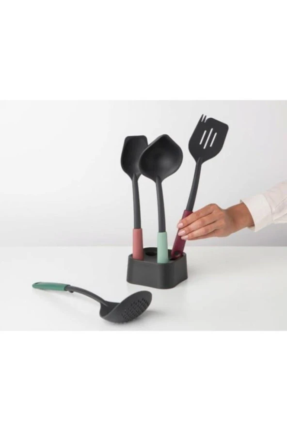 Brabantia 5 Parça Standlı Servis Seti Bra 123184 - Resim 2