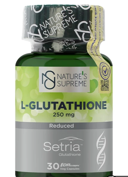 Nature's Supreme L-Glutathione 250 Mg 30 Kapsül ürün görseli 1