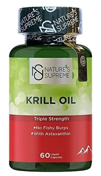 Nature's Supreme Krill Oil 60 Kapsül ürün görseli 1