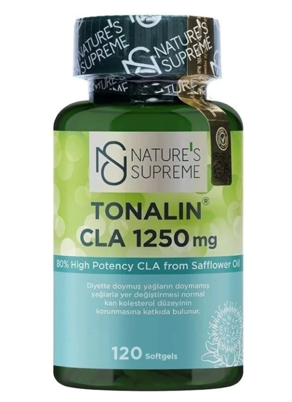 Nature's Supreme Tonalin Cla 1250 Mg 120 Yumuşak Kapsül ürün görseli 1
