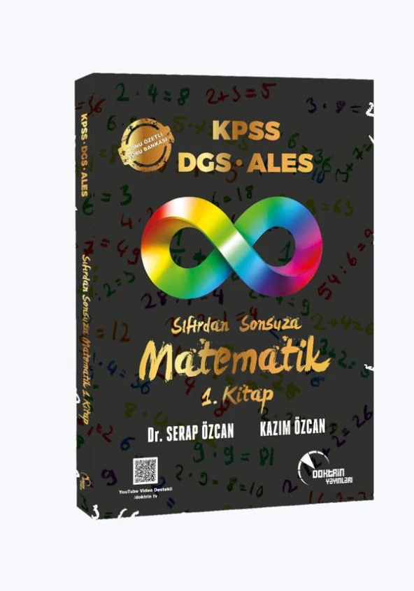 KPSS Sıfırdan Sonsuza Matematik 1 Konu Özetli Soru Bankası 1.Cilt Doktrin Yayınları ürün görseli 1