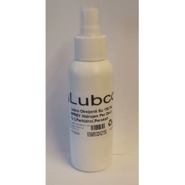LUBCO Oksijenli Su Standart %3.(SAÇ SARARTMA İÇİN UYGUN) 150 ml Sprey ürün görseli 1