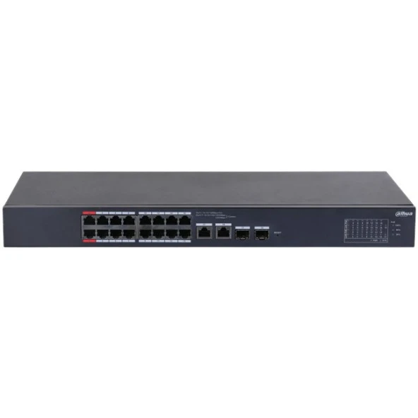 Dahua 16 Port 100Mbps Cloud PoE CS4218-16ET-135 ürün görseli 1