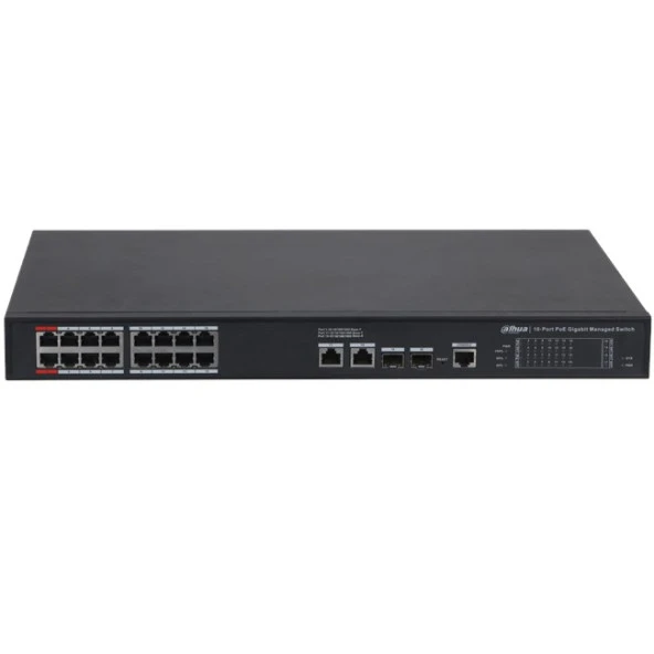 Dahua 16 Port Gigabit PoE S4220-16GT-240 ürün görseli 1