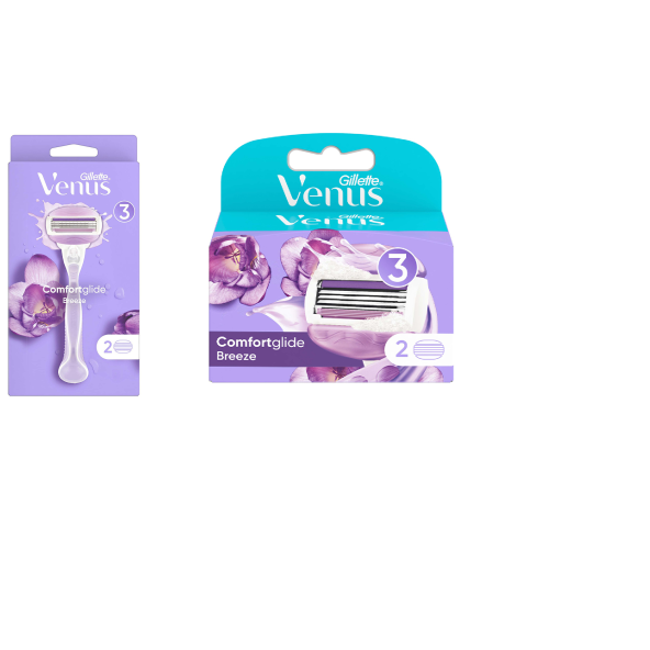 Gillette Venüs Makine Breeze+Yedek Bıçak 4'lü ürün görseli 1