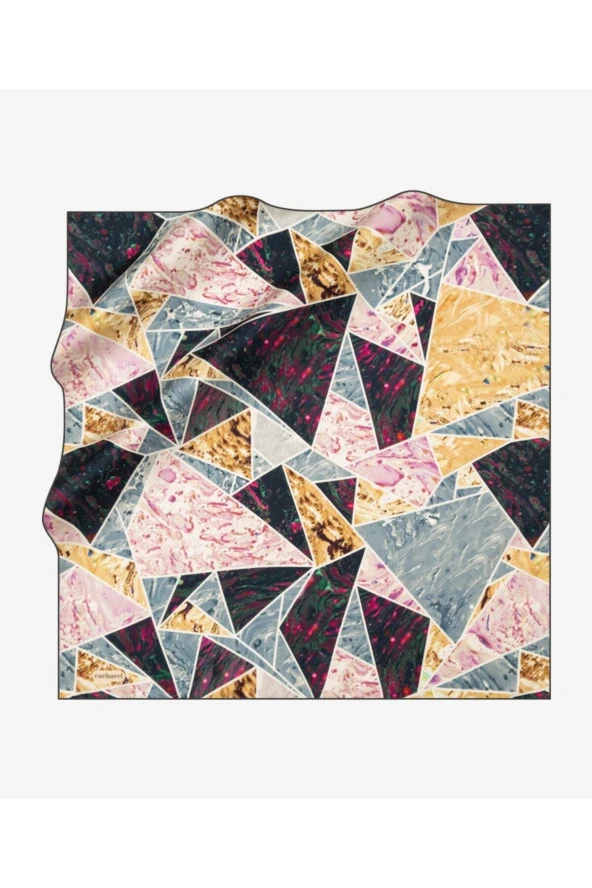 Cacharel 90X90 Kadın İpek Tivil Eşarp / 90X90 / 8046313-922 ürün görseli 1