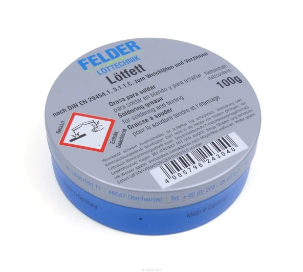 Lötfett Felder 100 Gram Kaliteli Lehim Pastası ürün görseli 1