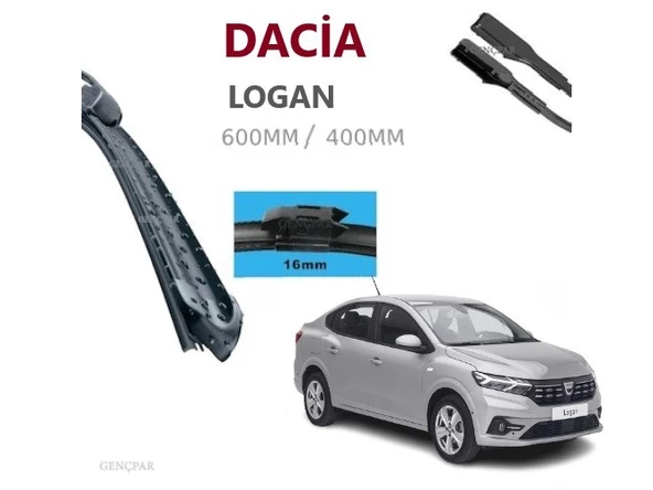 DACİA LOGAN SILECEK TAKIMI (2020 VE SONRASI) ürün görseli 1