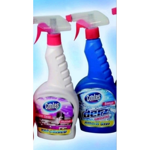 Contes Yağ çözücü 750 ml & Contes Derz Temizleyici 750 ml ürün görseli 1