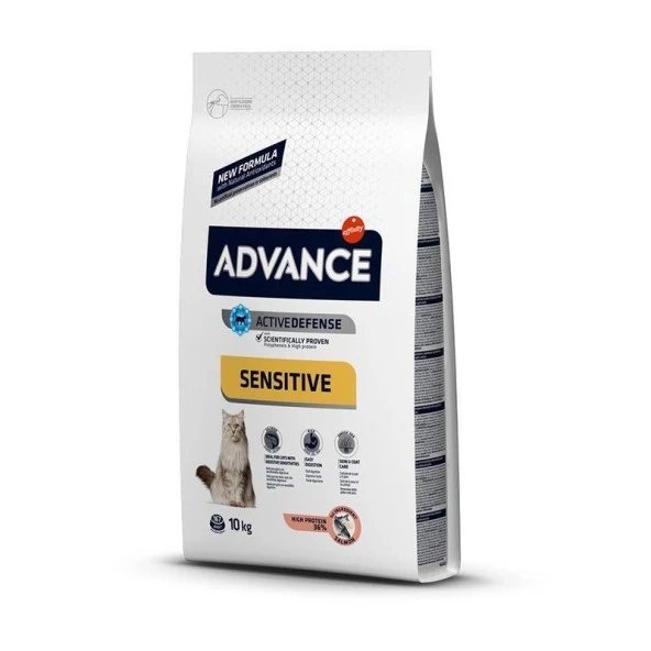 Advance Somonlu Yetişkin Kedi Maması 10kg ürün görseli 1