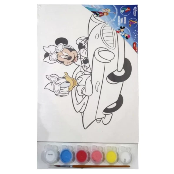 Ponart Minnie Mouse ve Daisy Duck baskılı 25x35cm TWD-C105 The Walt Disney ürün görseli 1