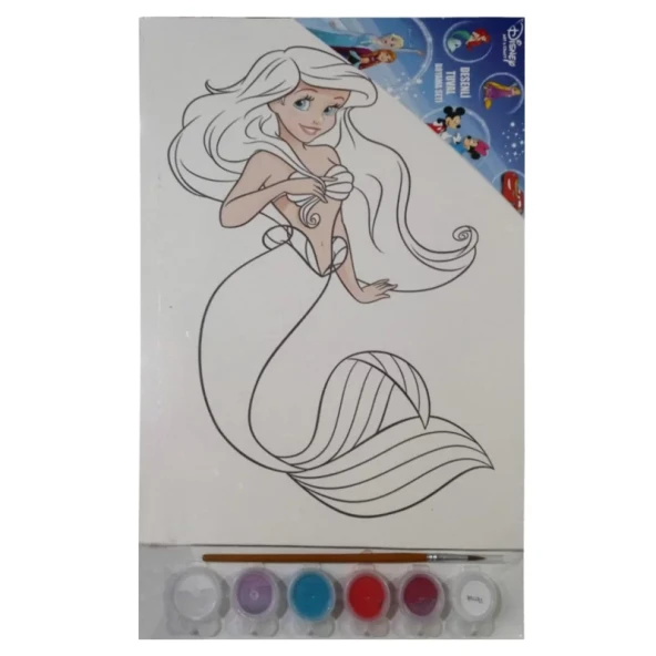 Ponart Ariel baskılı tuval 25x35cm TWD-C101 The Walt Disney ürün görseli 1