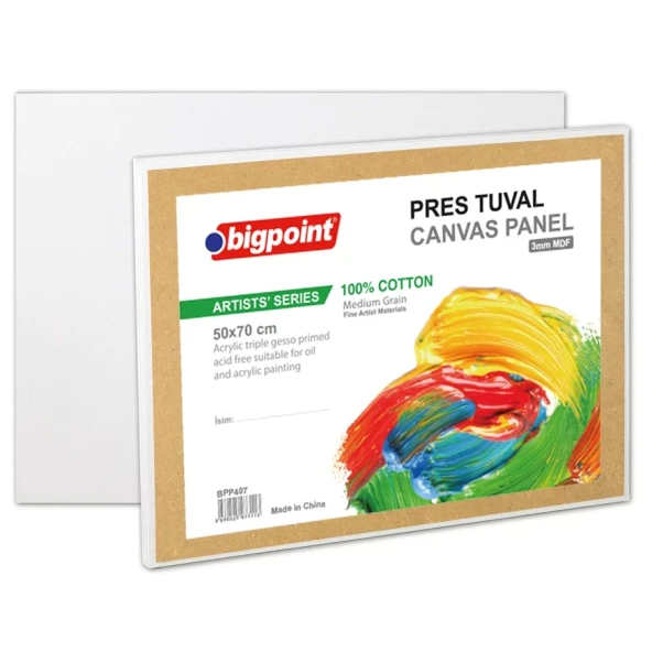 Bigpoint Artists' Pres Tuval MDF 50x70cm ürün görseli 1