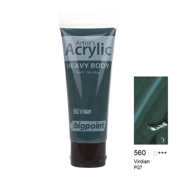 Bigpoint Akrilik Boya 75 ml Viridian 560 ürün görseli 1