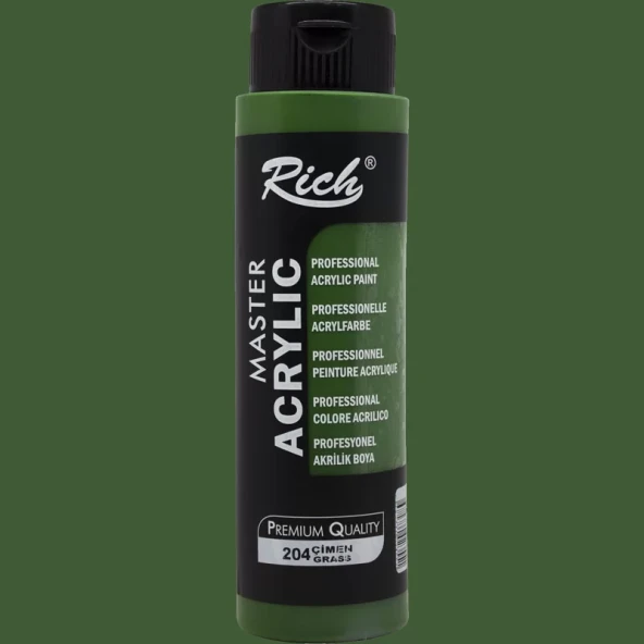 Rich Master Akrilik Boya 500ml 204 Çimen ürün görseli 1